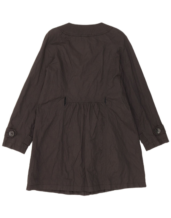 Marks & Spencer Γυναικεία καμπαρντίνα Autograph UK 14 Medium Black Cotton