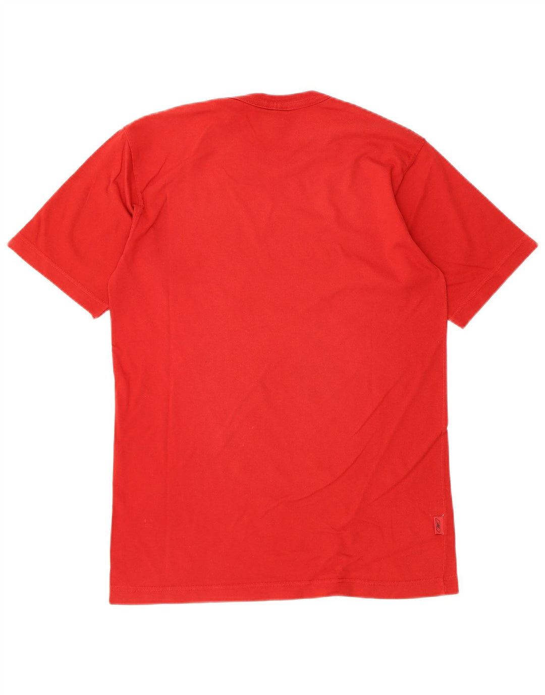 Reebok Mens Graphic T-Shirt Top Small Red Cotton