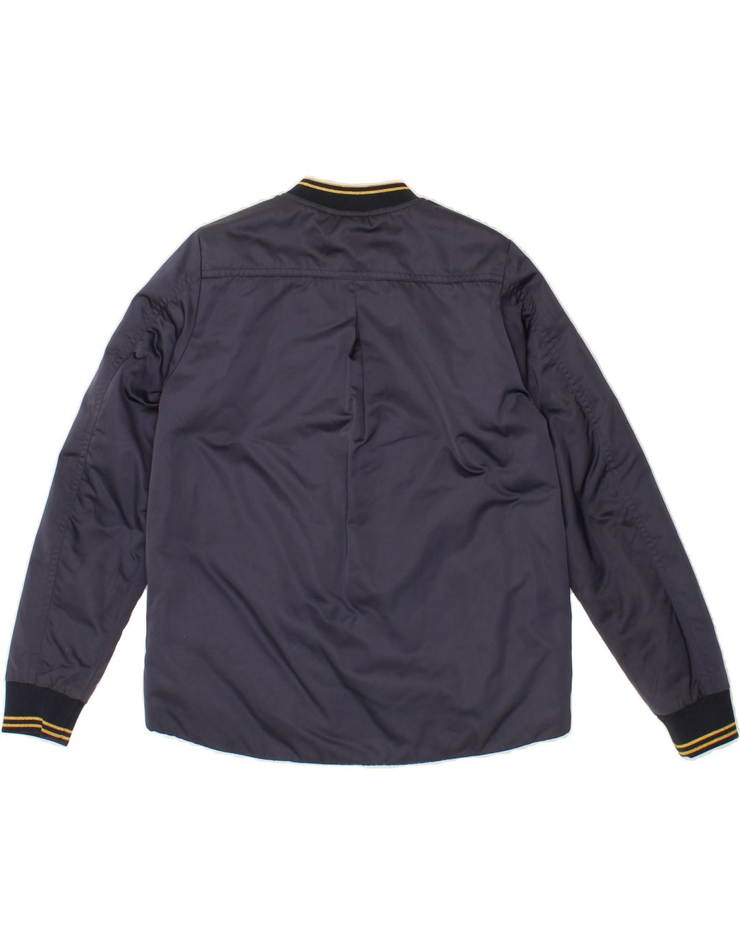 SCOTCH & SODA Girls Bomber Jacket 13-14 Years Navy Blue Polyester Vintage Scotch & Soda and Second-Hand Scotch & Soda from Messina Hembry 