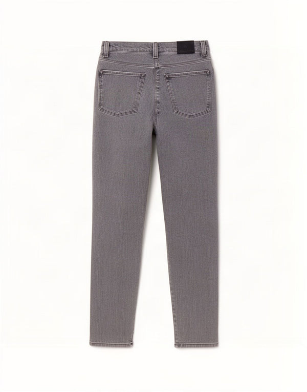 Massimo Dutti Dame-tilspidsede jeans EU 34 2XS W24 L30 Grå Bomuld