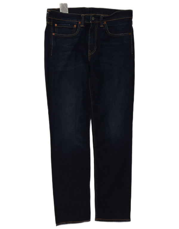 Levi's Mens 511 Slim Jeans W34 L32 Navy Blue Cotton