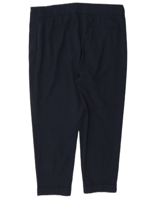 Pantaloni corti da donna Marks & Spencer UK 16 Large W34 L25 Blu navy