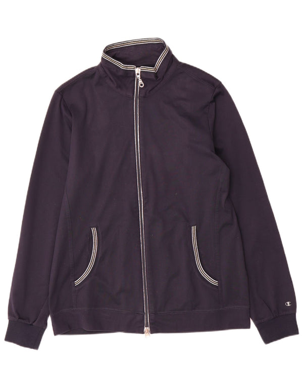 Giacca sportiva Champion da donna Easy Fit, taglia UK 14, media, blu navy