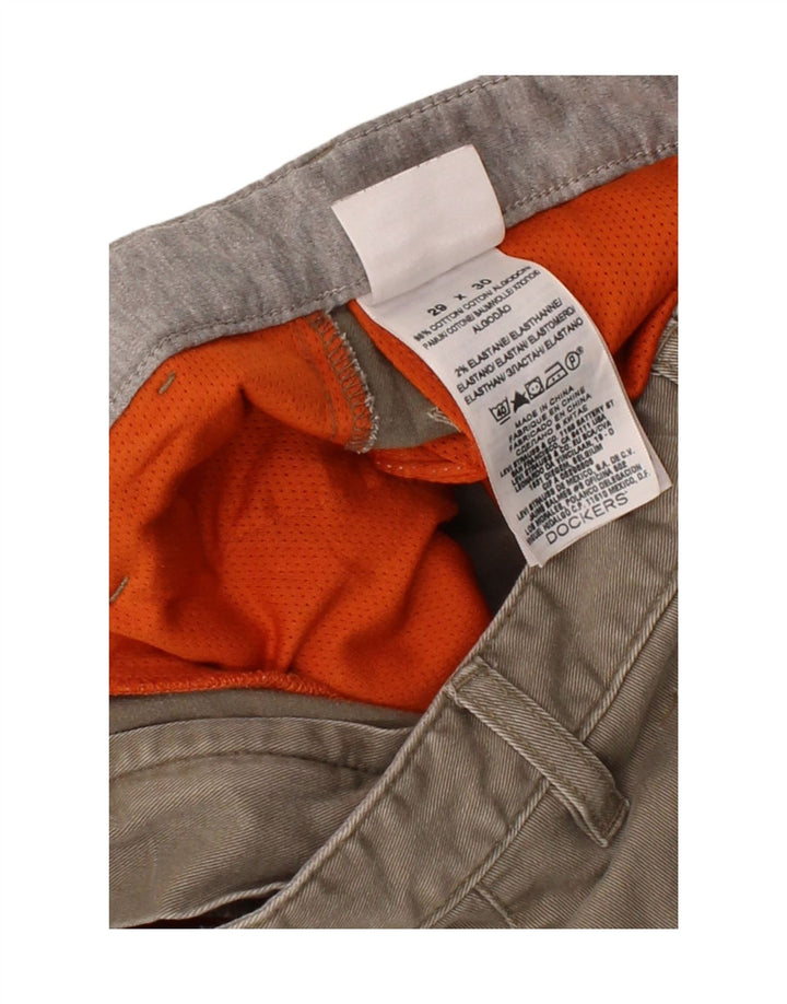 DOCKERS Mens Straight Chino Trousers W29 L27 Beige Cotton Vintage Dockers and Second-Hand Dockers from Messina Hembry 