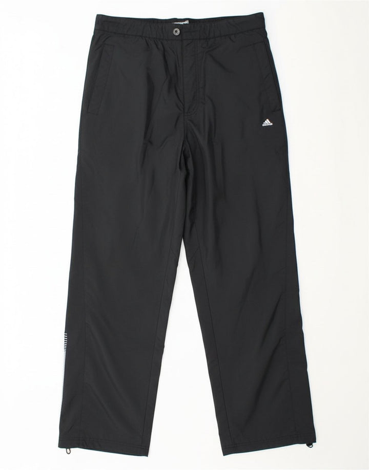 Adidas Straight Chino Bukser Medium Sort Polyester