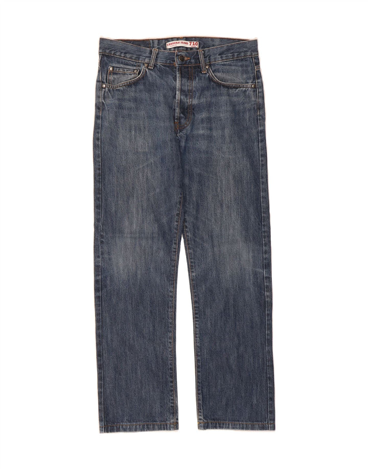 CARRERA Mens Regular Straight Jeans W31 L30 Blue Cotton Vintage Carrera and Second-Hand Carrera from Messina Hembry 