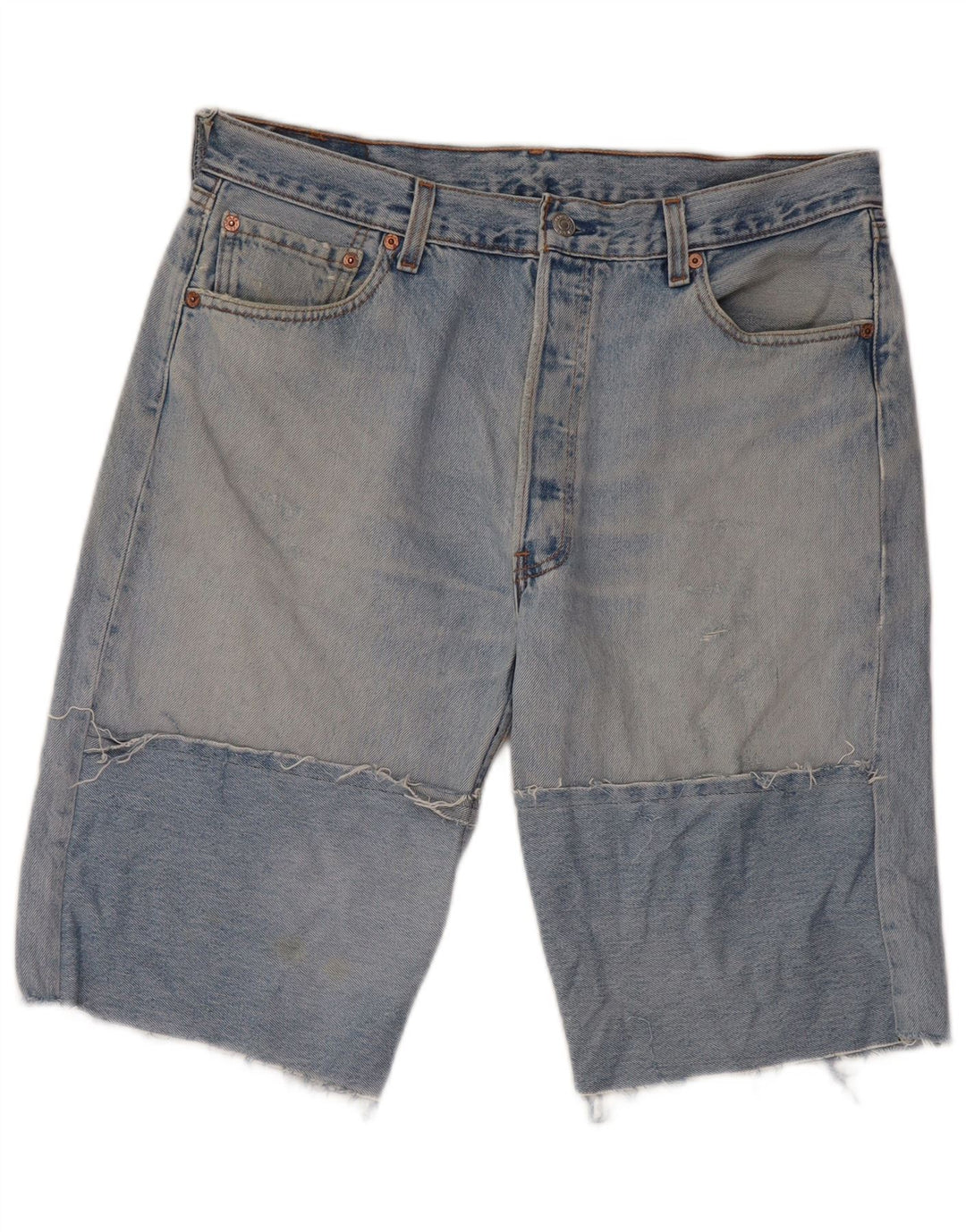 Męskie spodenki jeansowe LEVI'S 501 W36, duże, niebieskie, bawełniane
