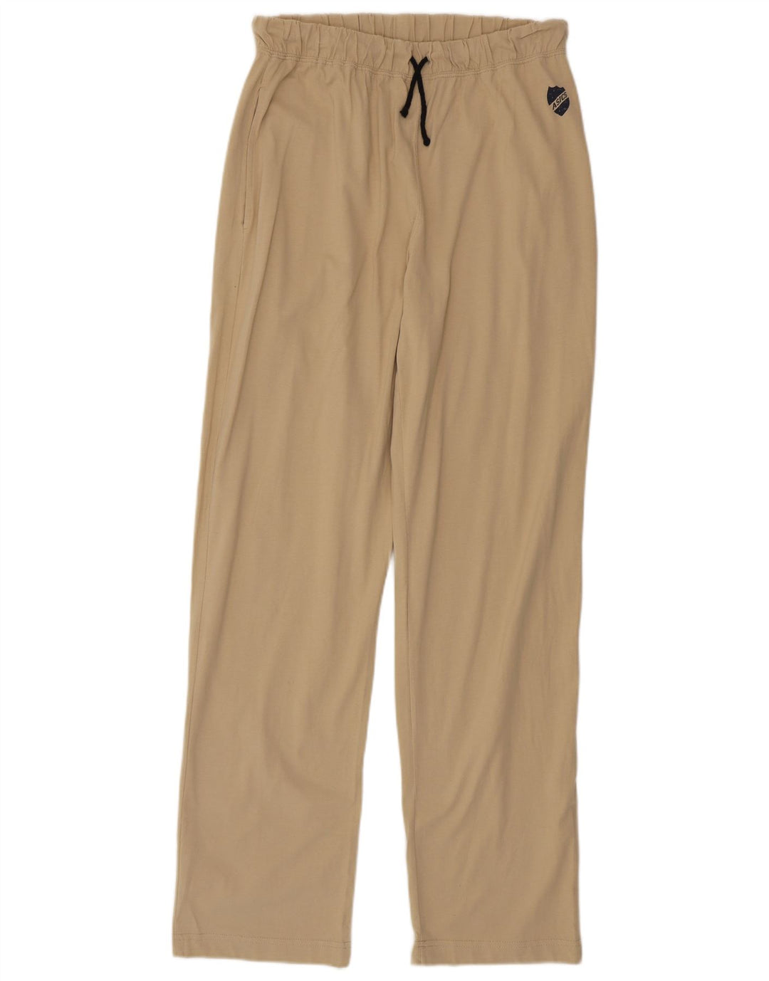 Asics Mens Tracksuit Trousers Large Beige Cotton