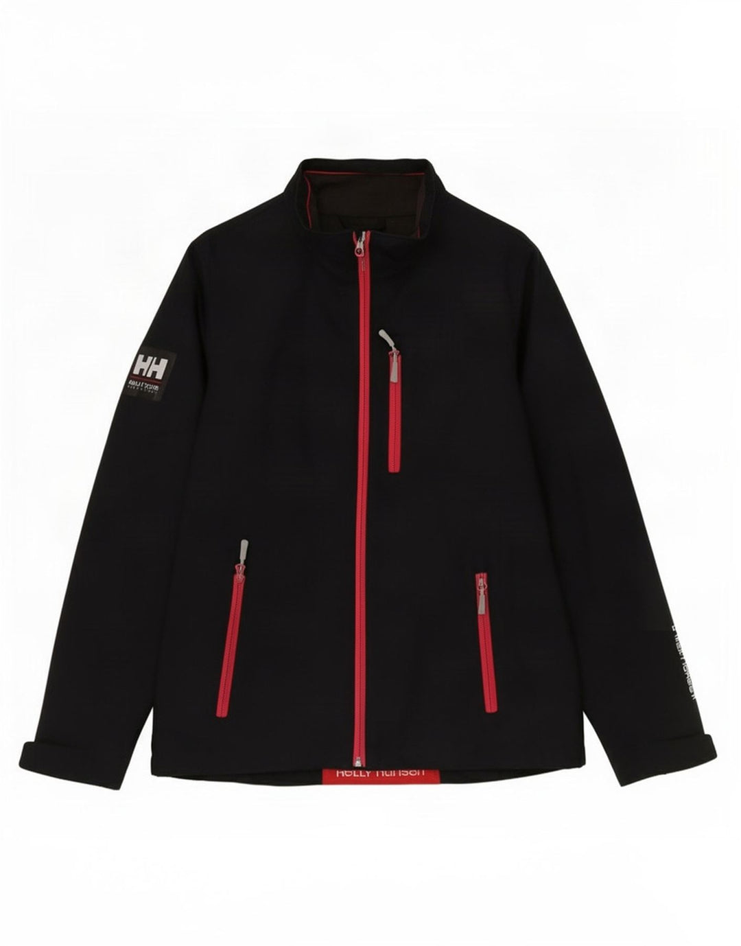 Jachetă Windbreaker pentru femei Helly Hansen cu grafică UK 14 Poliester mediu negru