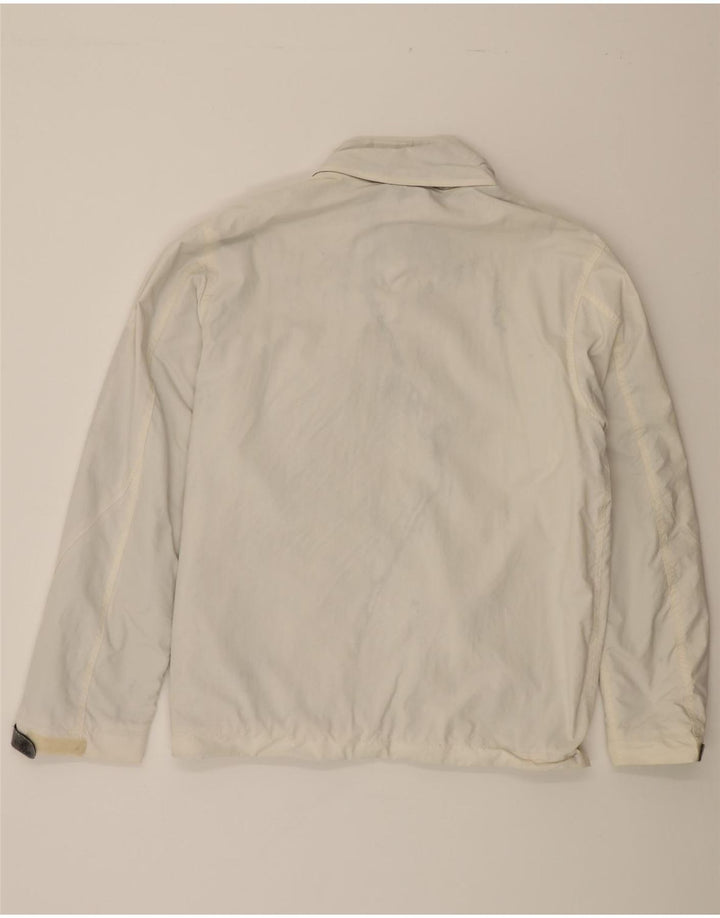 TIMBERLAND Mens Rain Jacket UK 38 Medium White Polyester Vintage Timberland and Second-Hand Timberland from Messina Hembry 