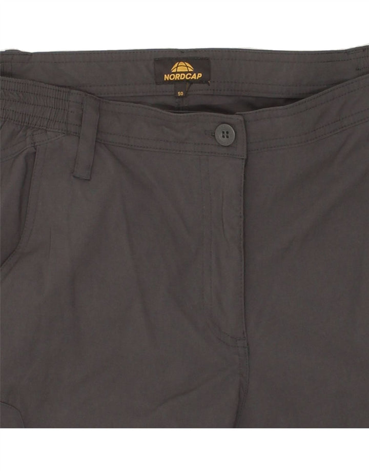 NORDCAP Mens Straight Cargo Trousers IT 50 Large W38 L31  Grey Polyamide Vintage Nordcap and Second-Hand Nordcap from Messina Hembry 