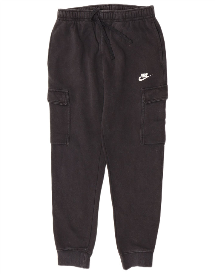 Nike Mens Cargo Tracksuit Trousers Joggers Small  Black Cotton