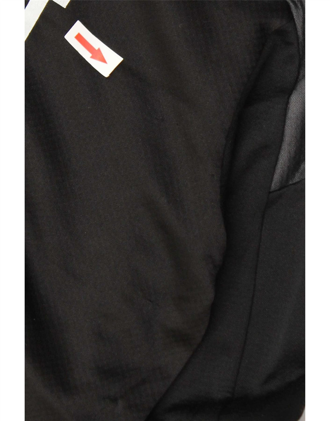 Puma Boys Graphic Top Long Sleeve 7-8 Years Black Colourblock