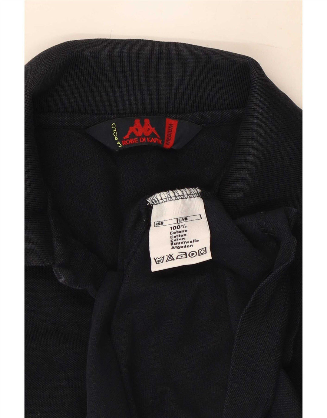 Kappa herre poloshirt Medium marineblå bomuld