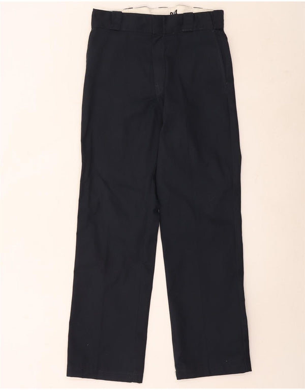 Pantaloni chino drepți pentru bărbați Dickies L31 L32 Poliester bleumarin