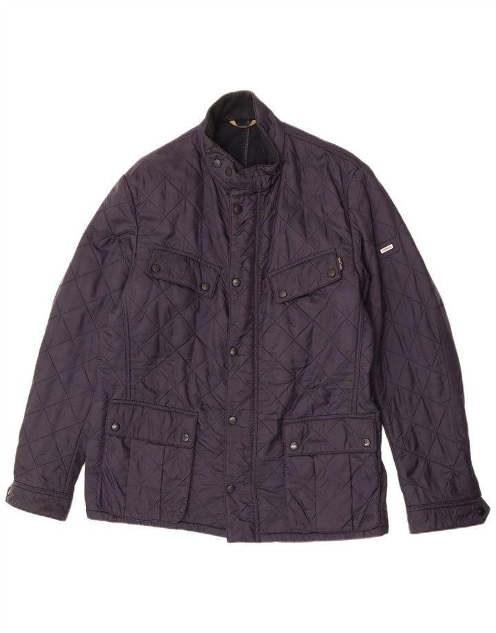 Ανδρικό καπιτονέ μπουφάν Barbour UK 42 XL Navy Blue Polyester