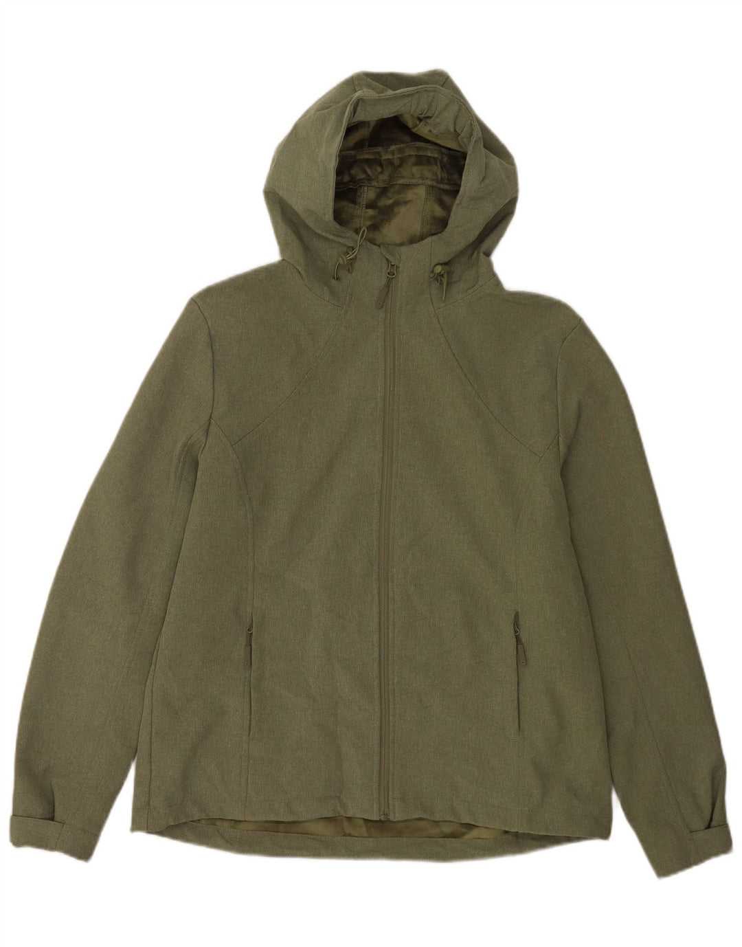 Mountain Warehouse Dame Hættevindjakke UK 16 Large Green