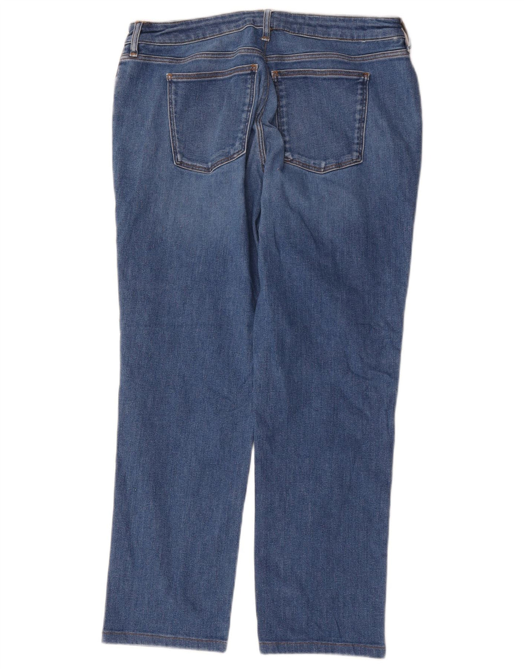Trussardi Womens Straight Jeans W35 L26 Blue Cotton