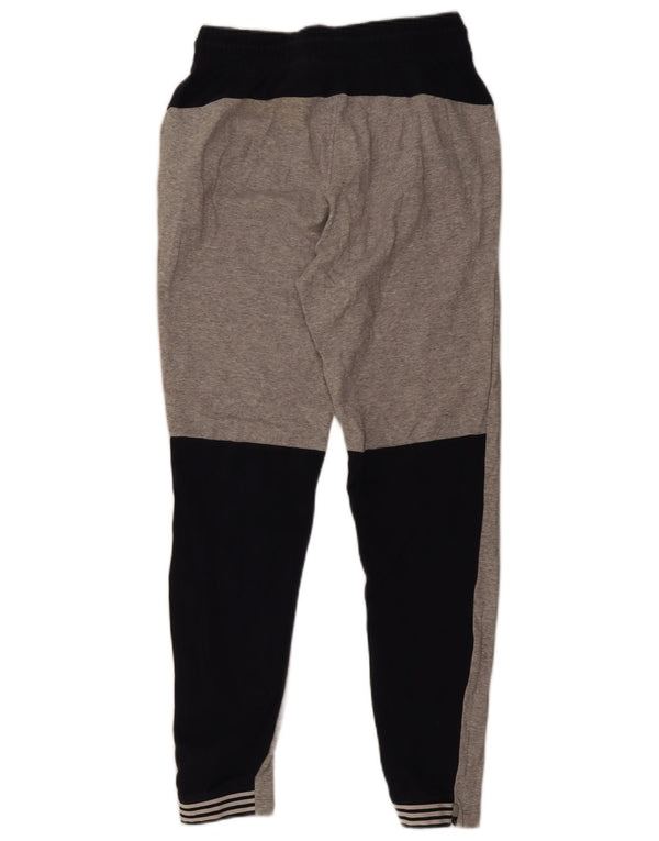 Pantaloni da tuta da uomo Adidas Joggers Small Grey Colourblock Cotton Sports