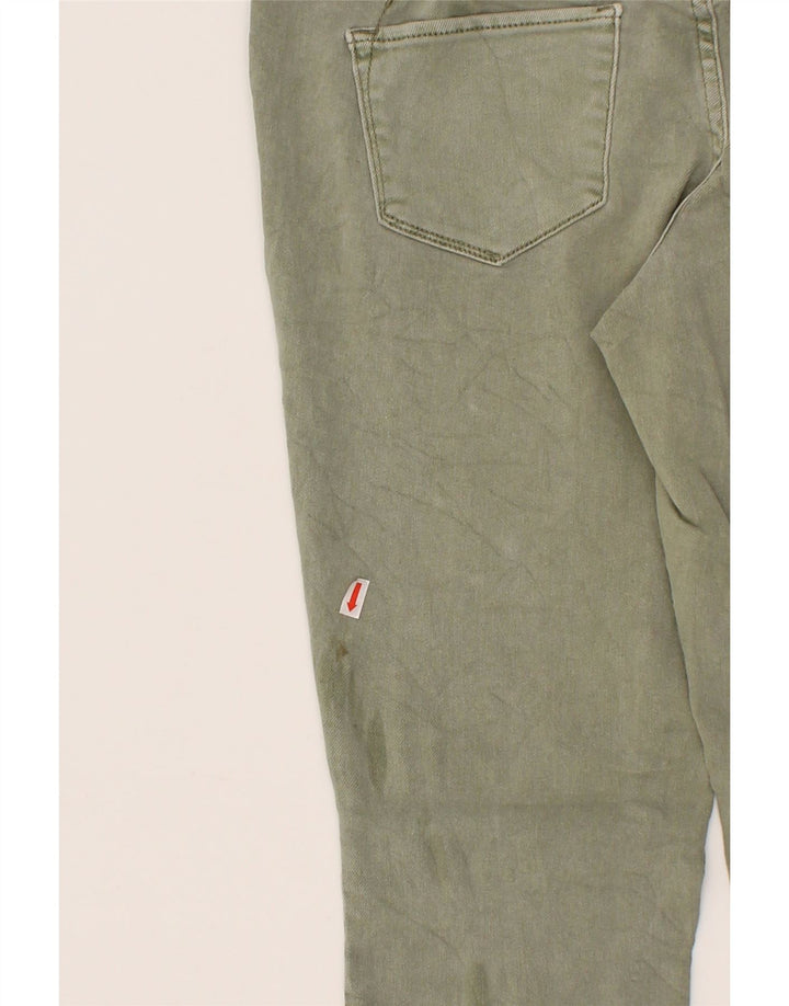 MOSSIMO Womens Mid Rise Jegging Jeans US 8 Medium W30 L26 Green Cotton Vintage Mossimo and Second-Hand Mossimo from Messina Hembry 