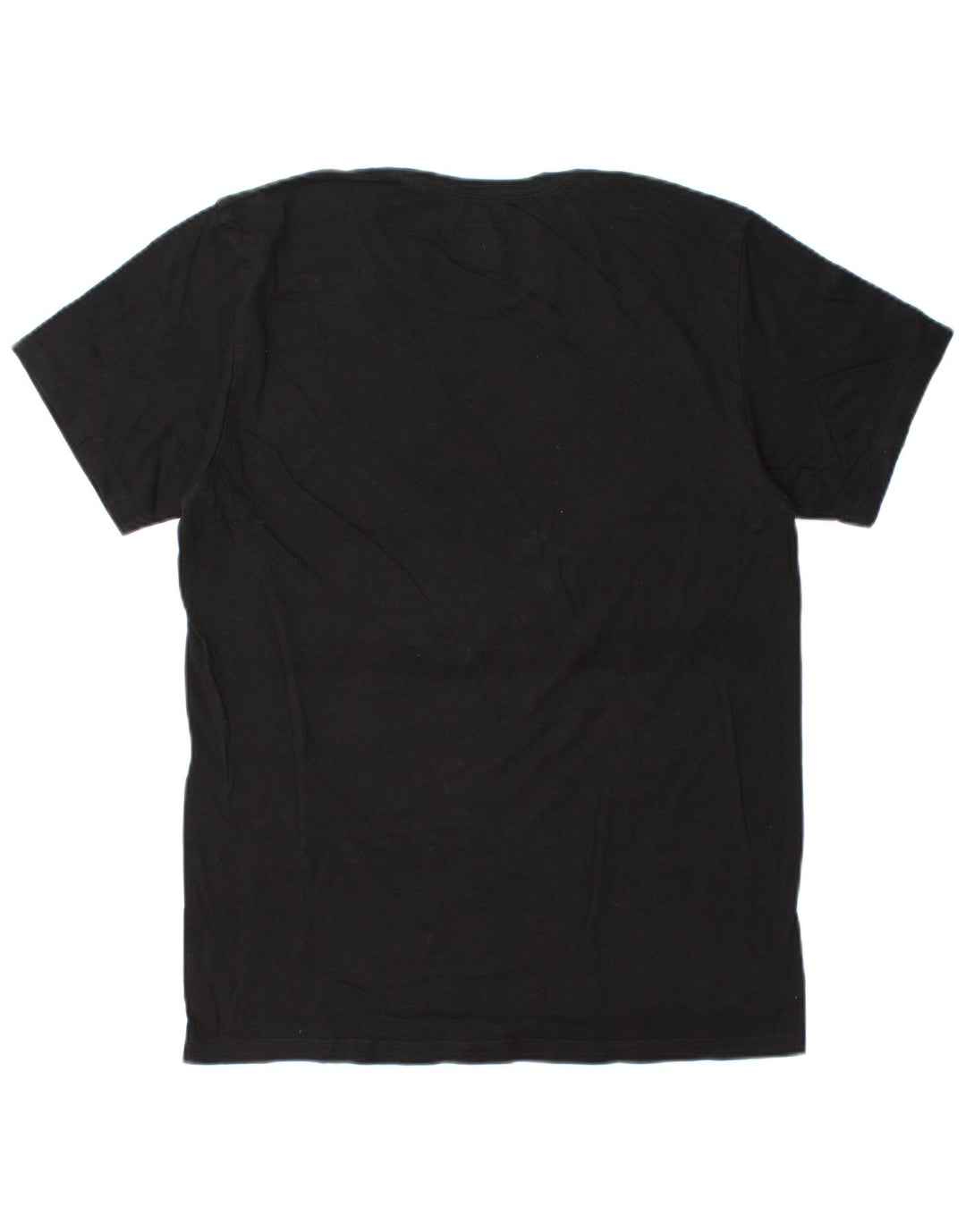 CALVIN KLEIN T-shirt da uomo Top medio cotone nero
