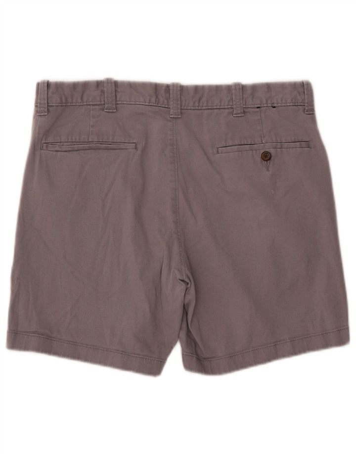 J. CREW Mens Chino Shorts W32 Medium Grey Cotton