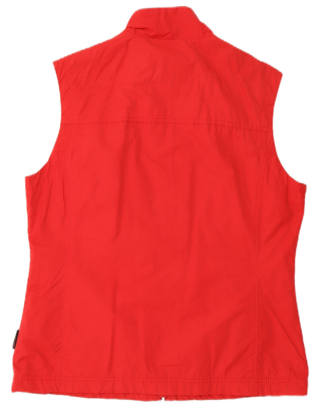 INVICTA Womens Gilet UK 16 Large Red Cotton