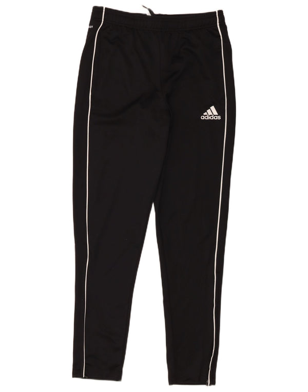 Pantaloni della tuta Adidas Aeroready da ragazzo 13-14 anni in poliestere nero