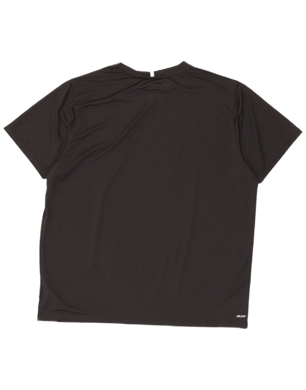 Camiseta masculina New Balance 2XL poliéster preto