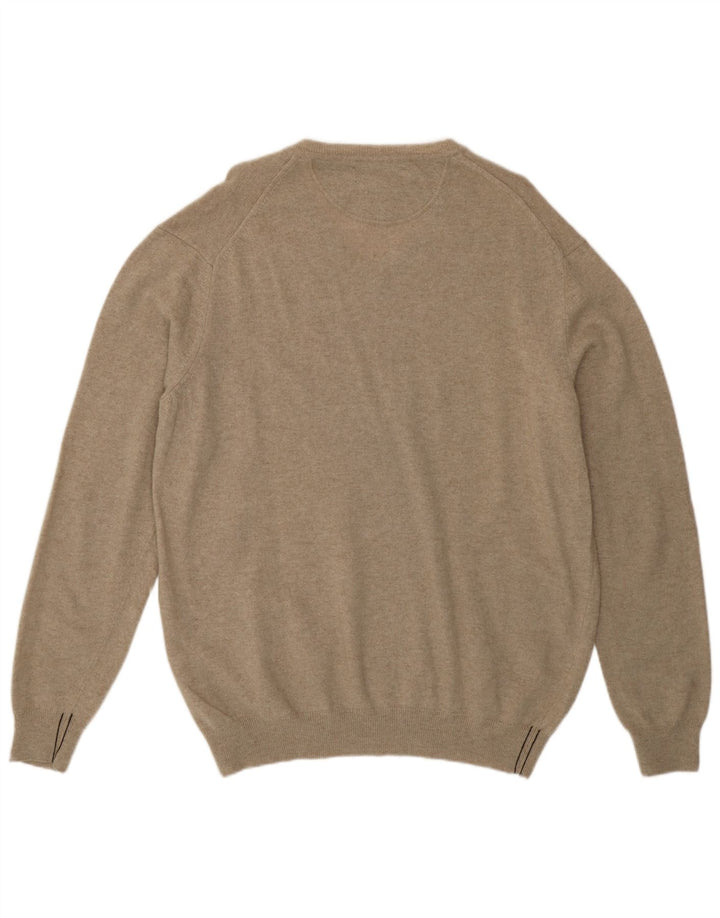 Marlboro Classics Pull col V pour homme 2XL Beige