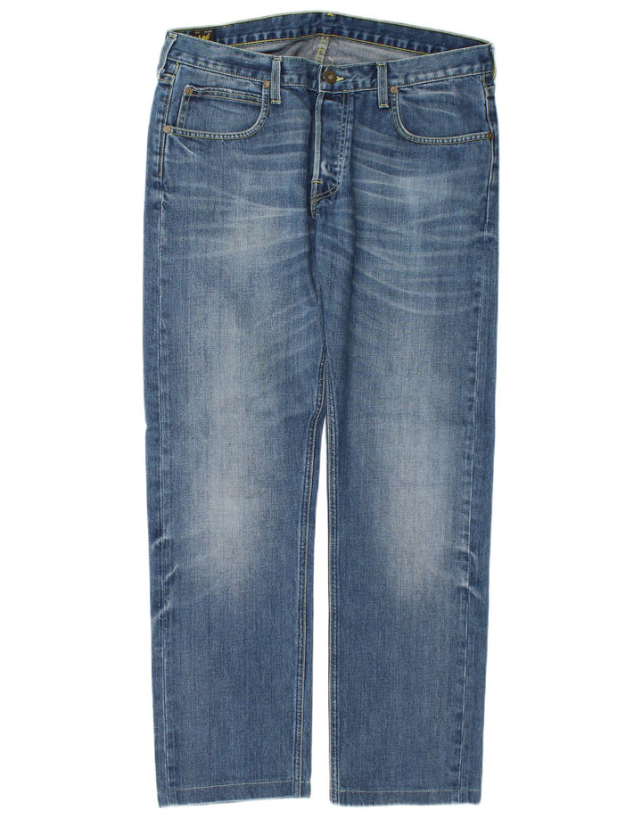 Jeans dritti Lee Blake da uomo W34 L30 cotone blu
