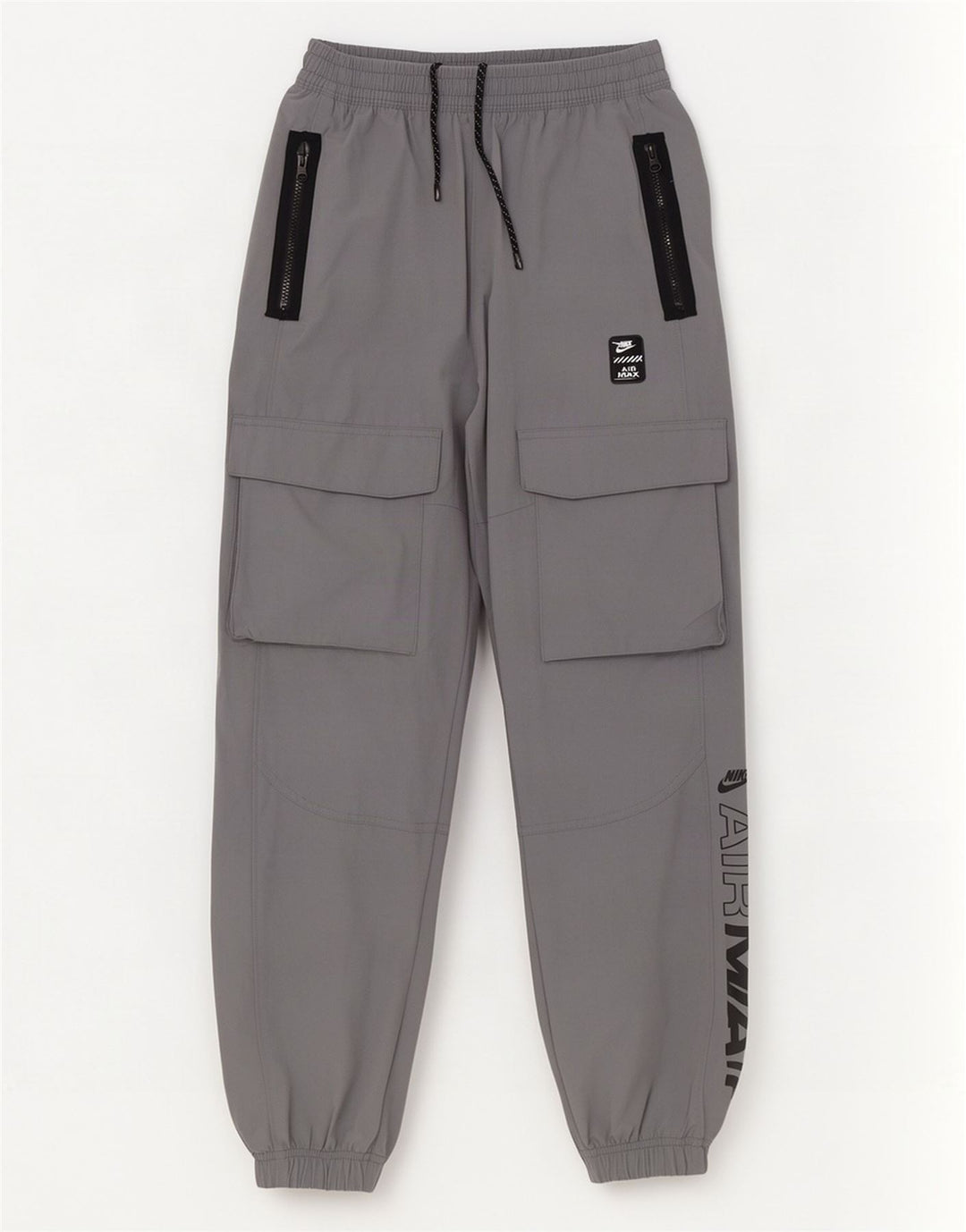Nike Mens Cargo Graphic Tracksuit Trousers Joggers Small Grey Colourblock