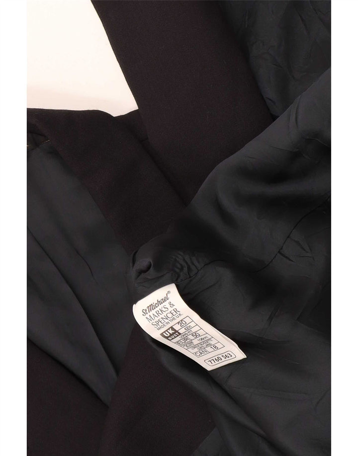 Jaqueta Marks & Spencer Feminina St. Michael Blazer Reino Unido 20 2XL Azul Marinho