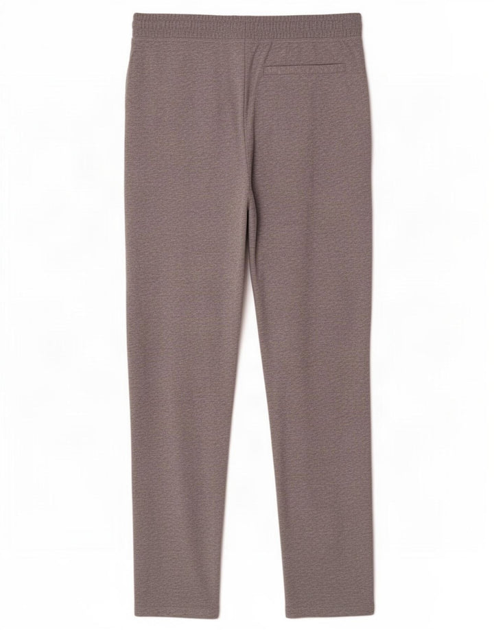 Marks & Spencer Pantalon De Survêtement Gris Moyen En Coton Moucheté Homme