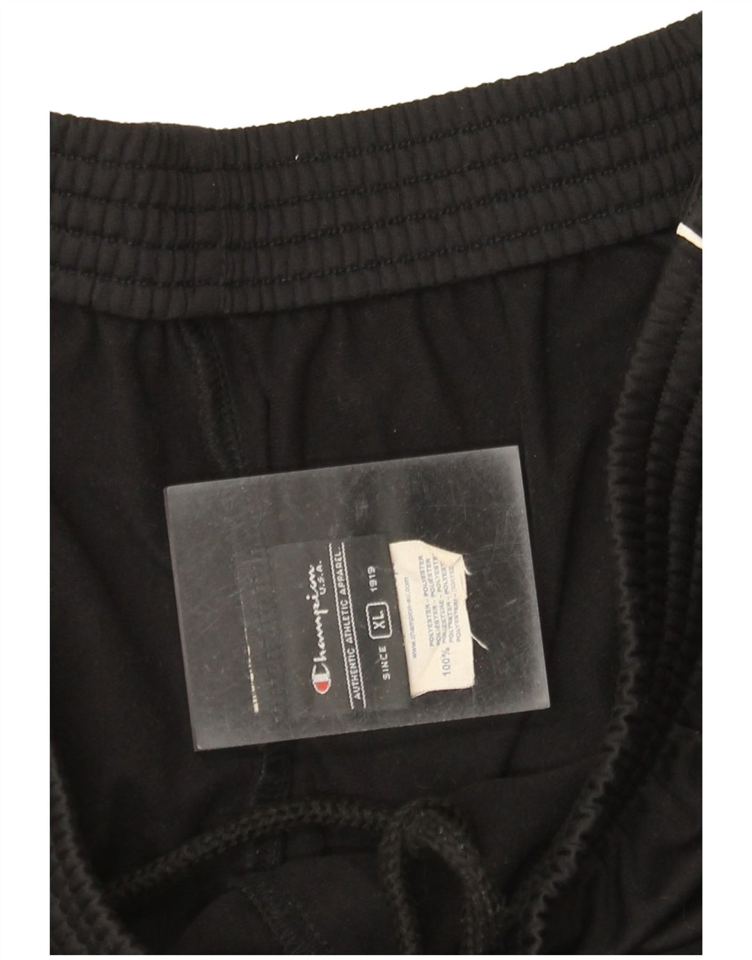 CHAMPION Mens Tracksuit Trousers XL  Black Polyester