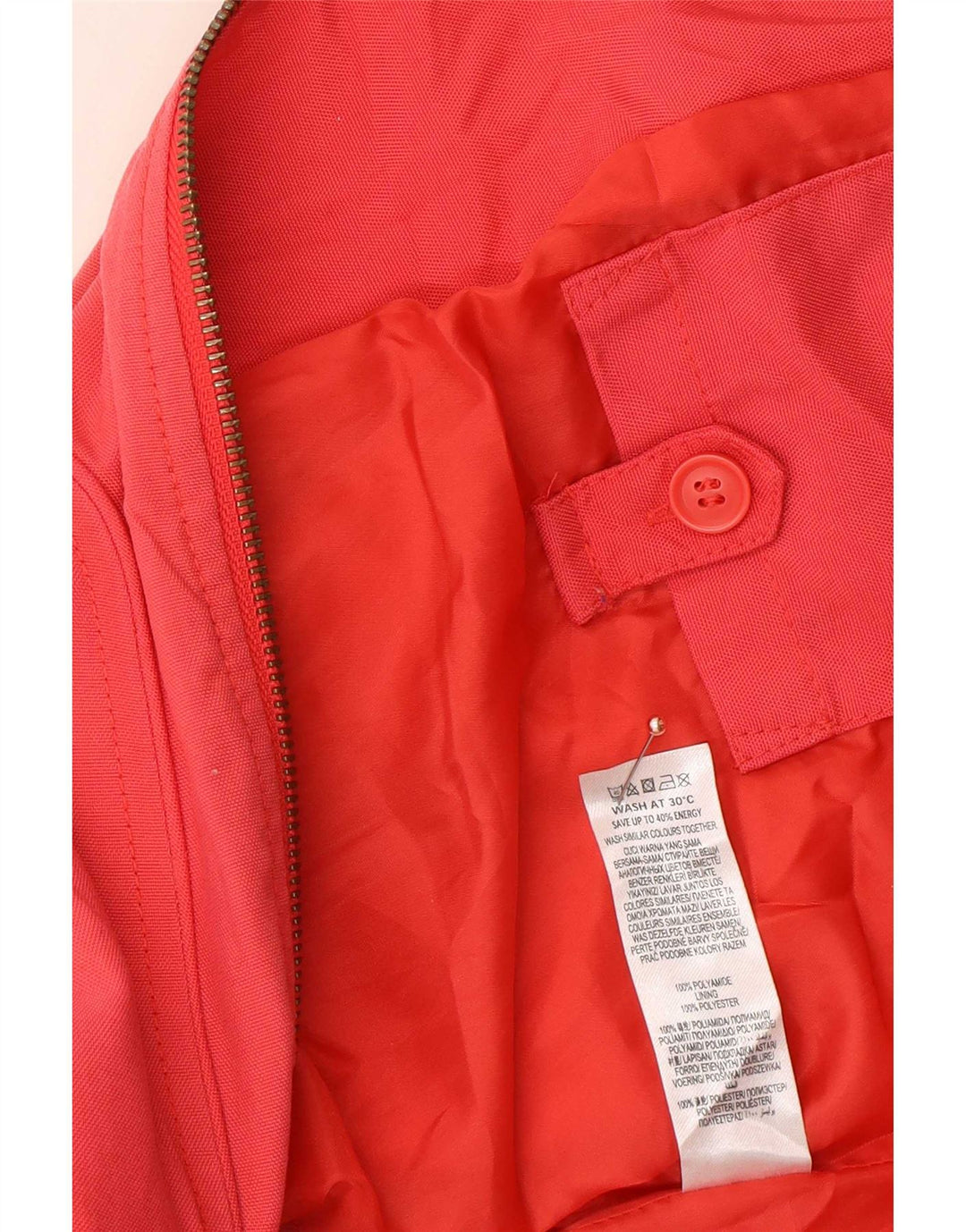 Marks & Spencer Damen Utility-Jacke UK 16 Large Rot Polyamid