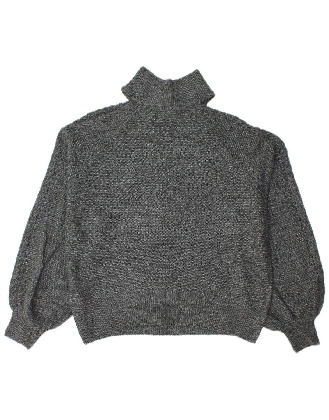 Lipsy Womens Turtle Neck Jumper Sweater UK 16 Large Grey Polyester