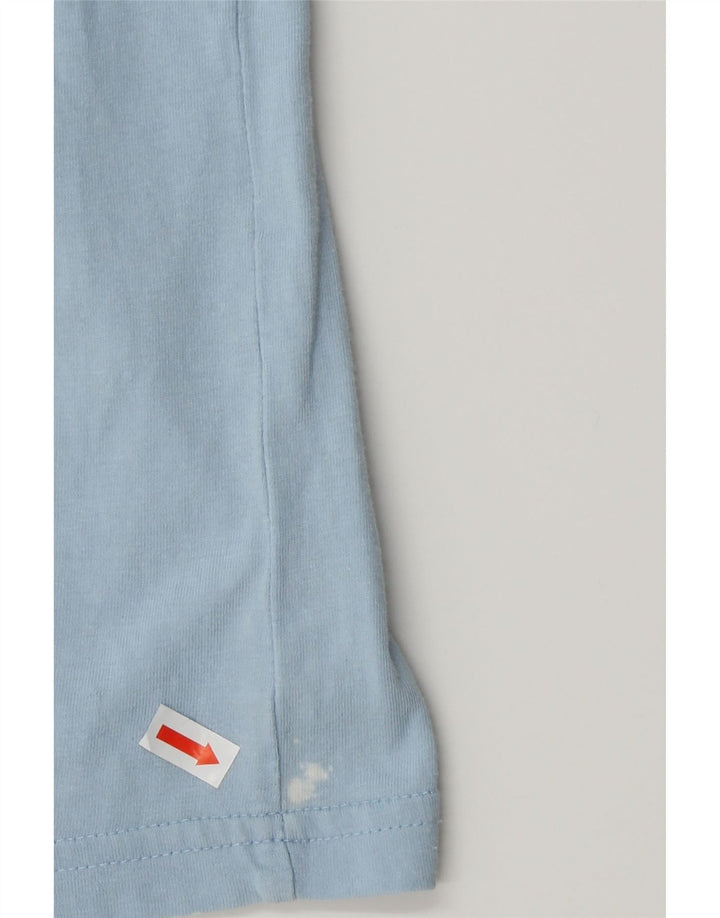 KAPPA Boys T-Shirt Top 9-10 Years Large Blue Cotton Vintage Kappa and Second-Hand Kappa from Messina Hembry 