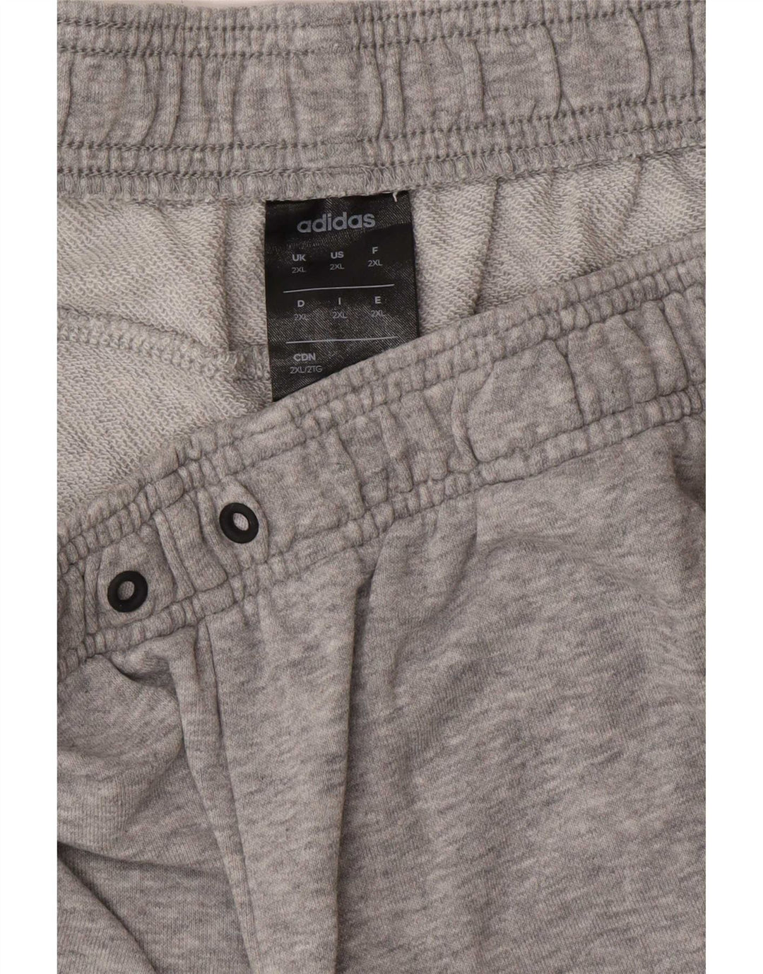 Adidas Mens Sport Shorts 2XL Grey Cotton