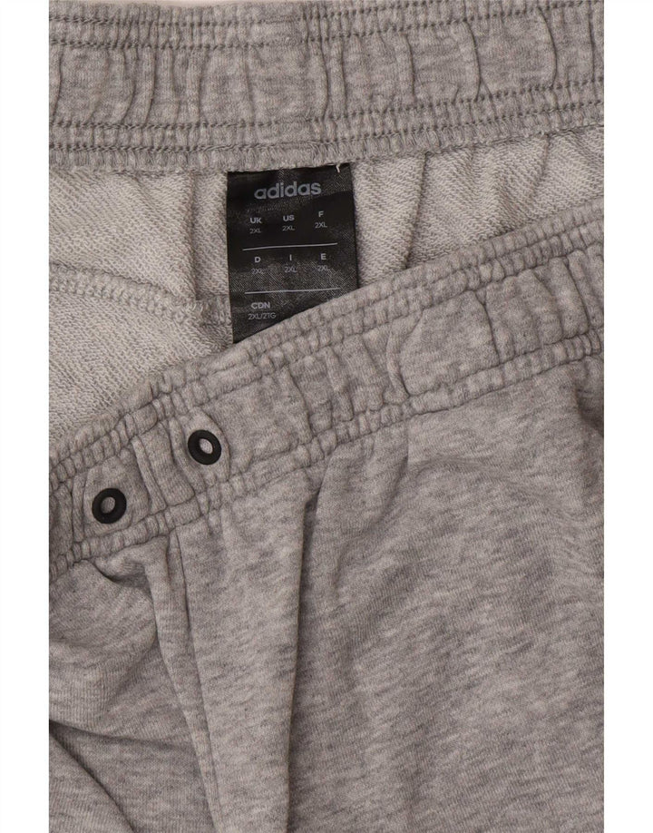 Adidas Mens Sport Shorts 2XL Grey Cotton