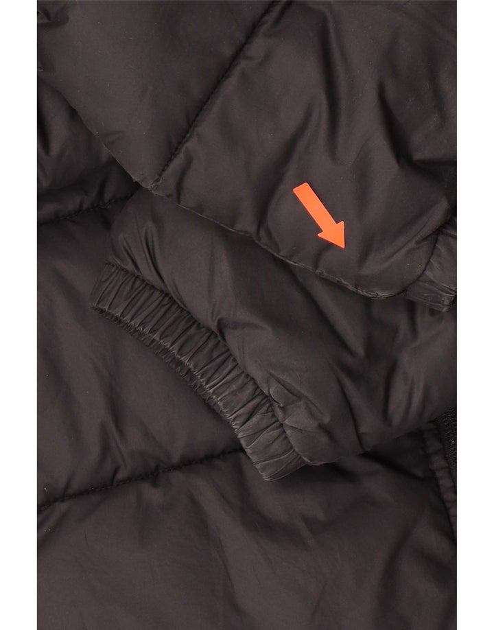 The North Face Womens Hooded Padded Jacket UK 18 XL Black Polyester