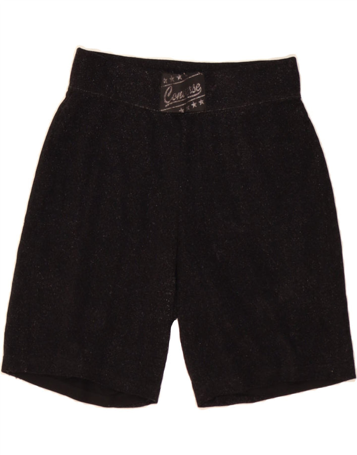 CONVERSE Womens Casual Shorts XS W28 Black Nylon Vintage Converse and Second-Hand Converse from Messina Hembry 