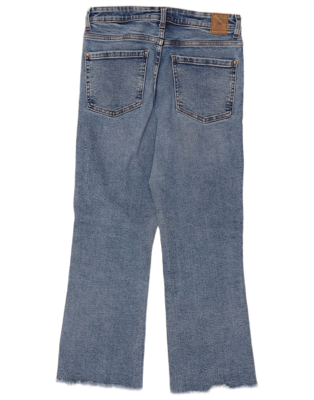 Zara Womens Bootcut Jeans EU 38 Small W28 L25 Blue Cotton