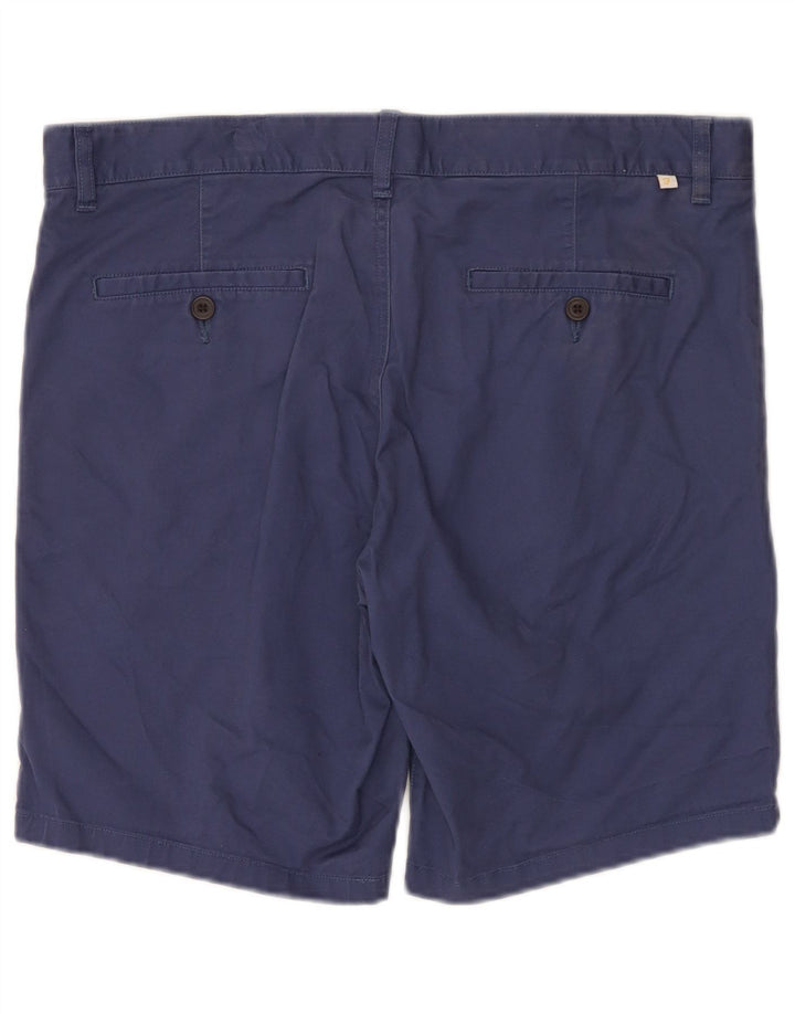 Pantaloncini chino regolari da uomo Farah W34 grande cotone blu