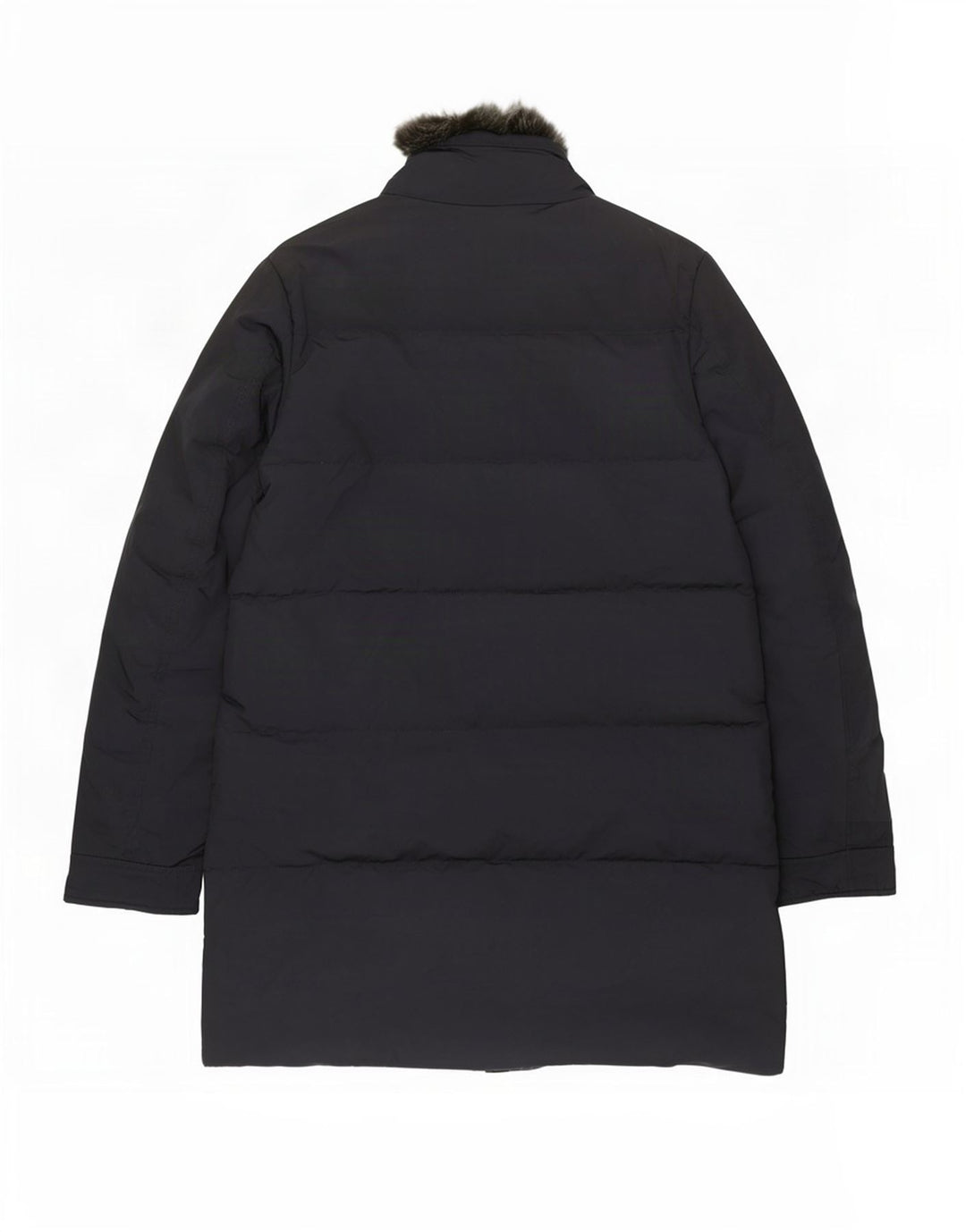 Casaco acolchoado masculino Woolrich UK 38 poliéster azul marinho médio