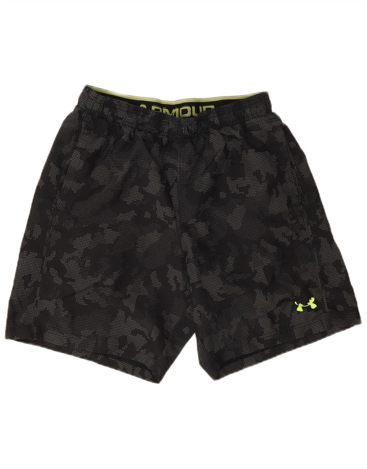 Under Armour Herre Sportshorts Medium Grey Camouflage Polyester