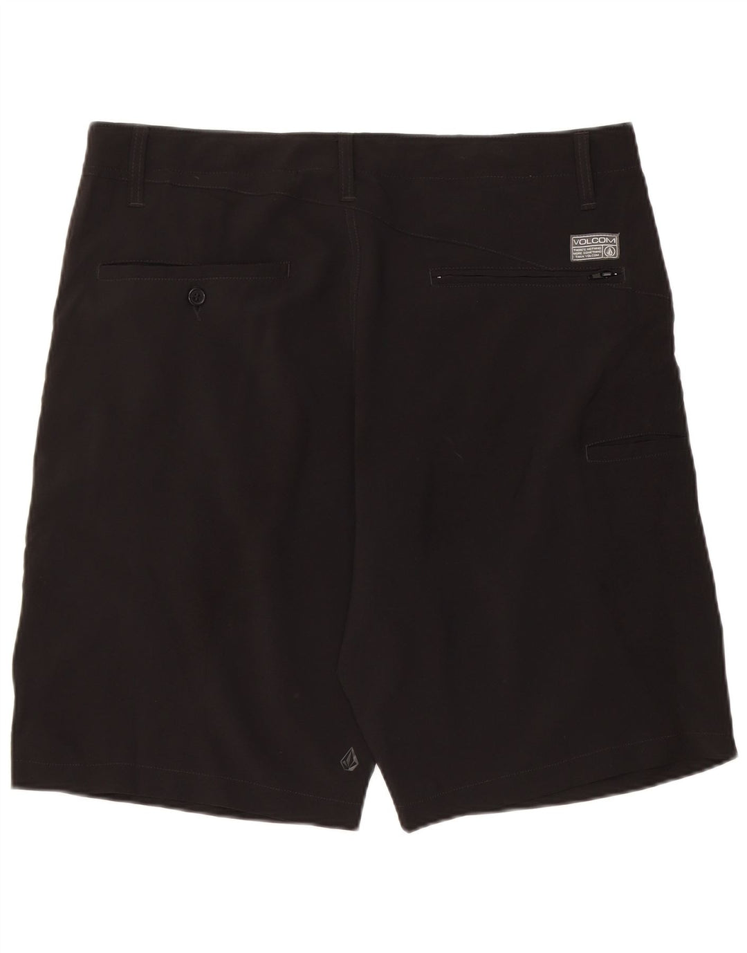 Volcom Mens Cargo Shorts W36 Large Black
