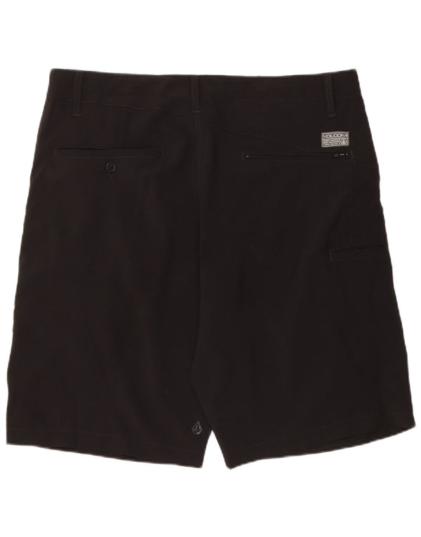 Volcom Mens Cargo Shorts W36 Large Black