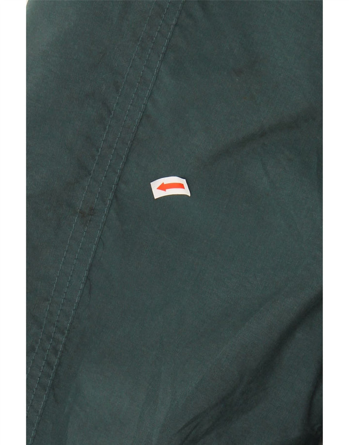 VINTAGE Womens Oversized Windbreaker Jacket UK 18 XL Green Polyester