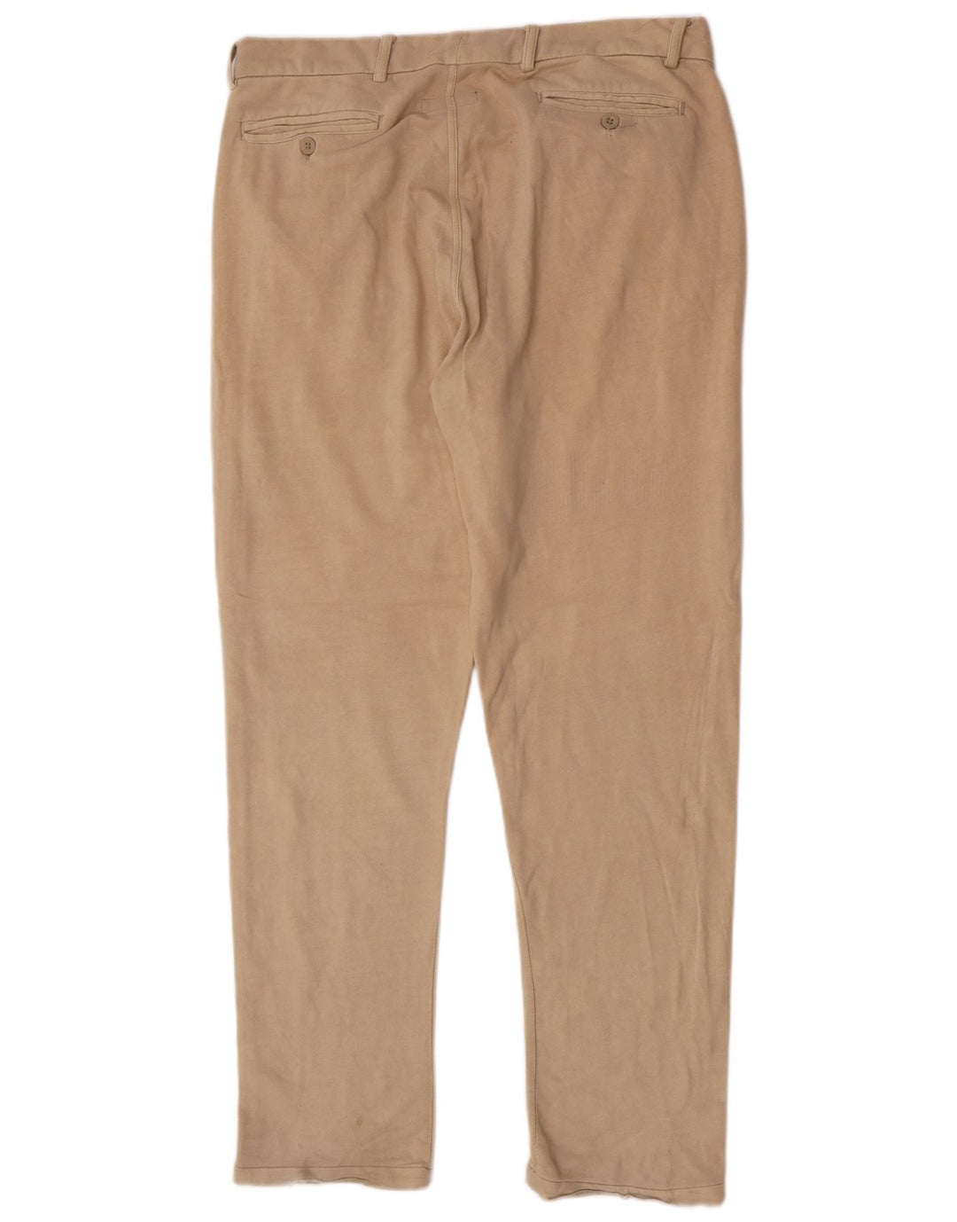 Zara Mens Slim Fit Chino Trousers Medium W34 L32 Beige